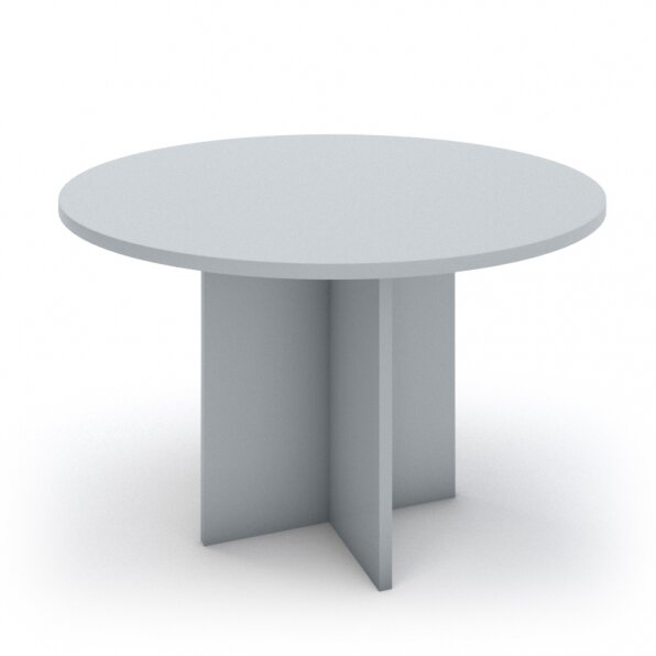 שולחן המתנה בהיר עגול