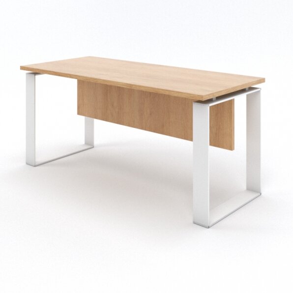 שולחן מזכירה רגליים חלון לבן