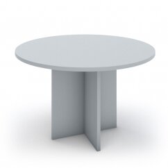 שולחן המתנה בהיר עגול